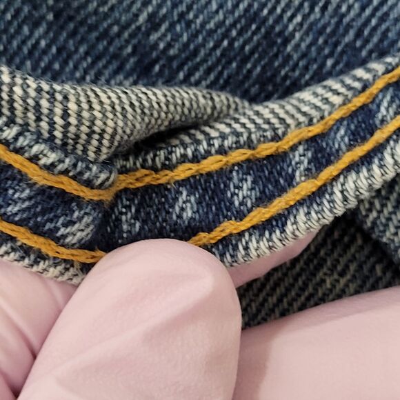 Vintage LEVIS 540 Relaxed Jeans 34x29 (36x29) Blue - Picture 8 of 16